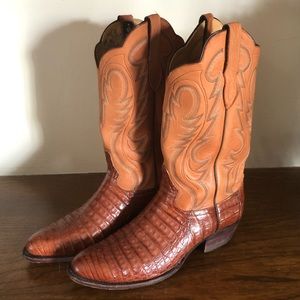 Larry Mahan Men's Exotic Leather Boot